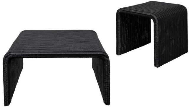 Coaster® Cahya 2-Piece Black Occasional Table Set-0