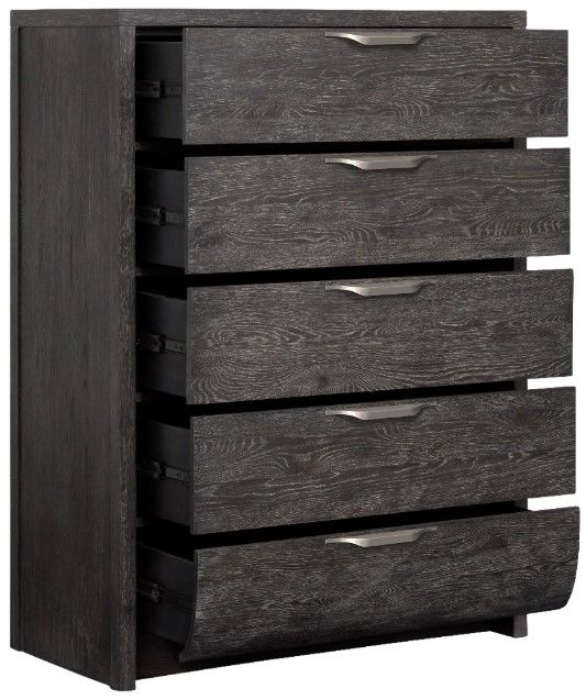 Magnussen Home® Kinsley Black Heron Drawer Chest-2
