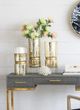 A & B Home Gold Medium Candle Holder -4