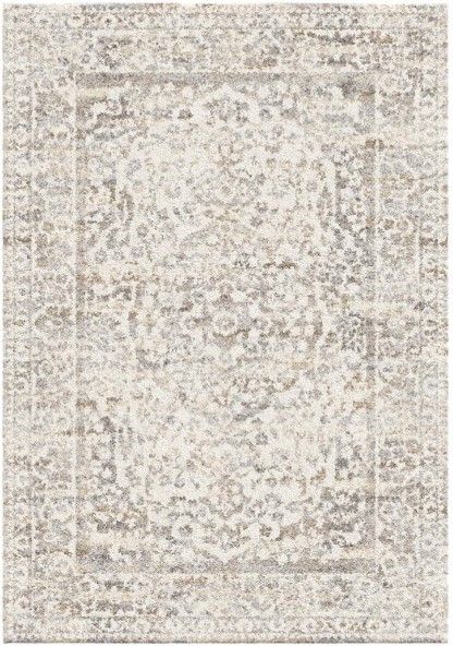 Orian Cloud 19 Persian Palace White 5'x8' Area Rug-0