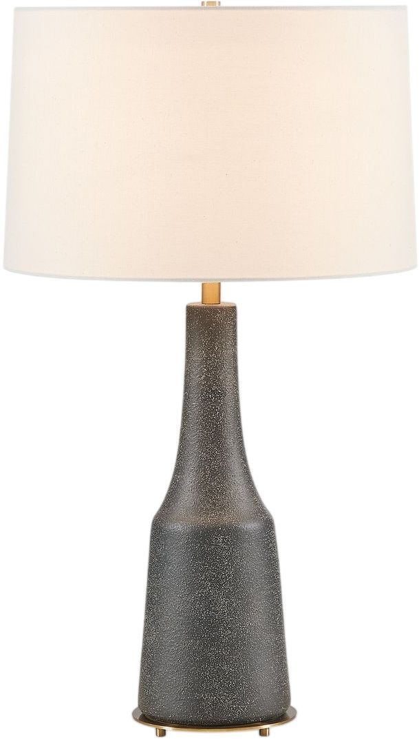 Uttermost® Slovis Charcoal Gray Table Lamp-4