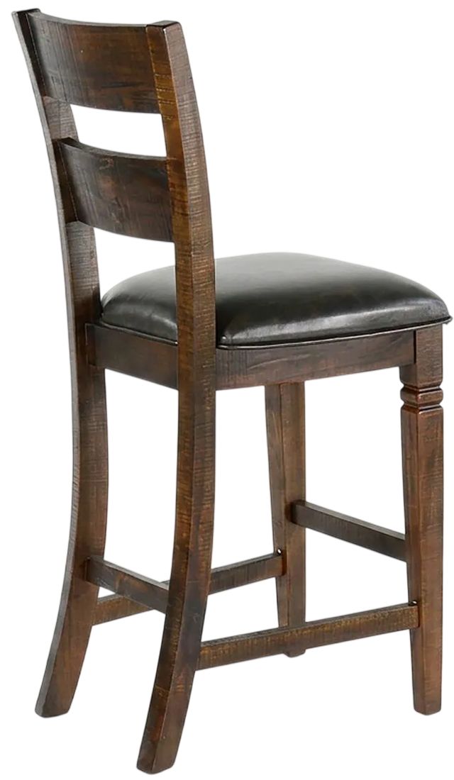 Sunny Designs™ Homestead Tobacco Leaf 30" Ladderback Bar Stool-3