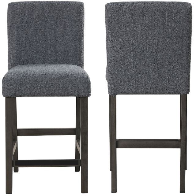 New Classic® Home Furnishings High Line Gray Counter Stool-4
