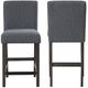New Classic® Home Furnishings High Line Gray Counter Stool-4
