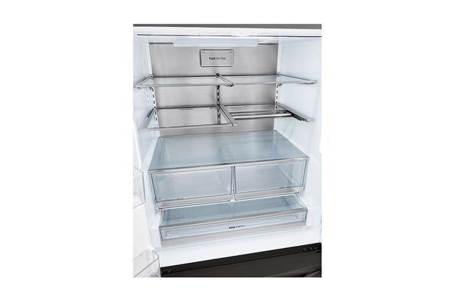 LG 23.50 Cu. Ft. Black Stainless Counter-Depth French Door Refrigerator-3