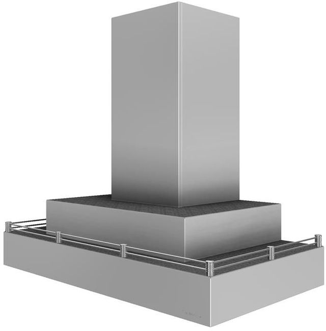 Vent-A-Hood® 36" Stainless Steel Contemporary Wall Mount Range Hood-1