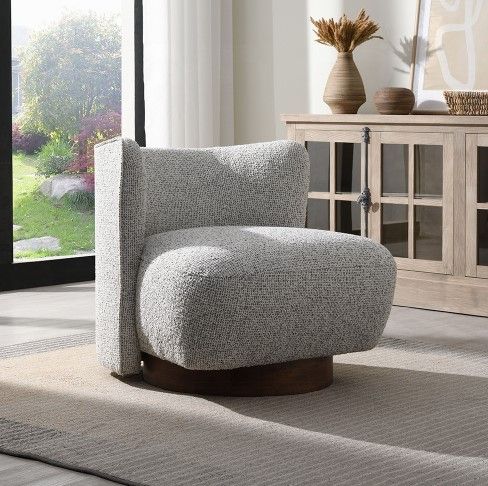 ACME Furniture Livia Gray 31" Accent Chair-1