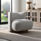 ACME Furniture Livia Gray 31" Accent Chair-1