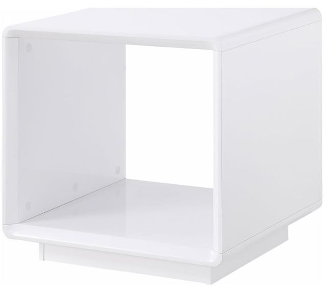 Coaster® Paseo 3-Piece White High Gloss Occasional Table Set-3