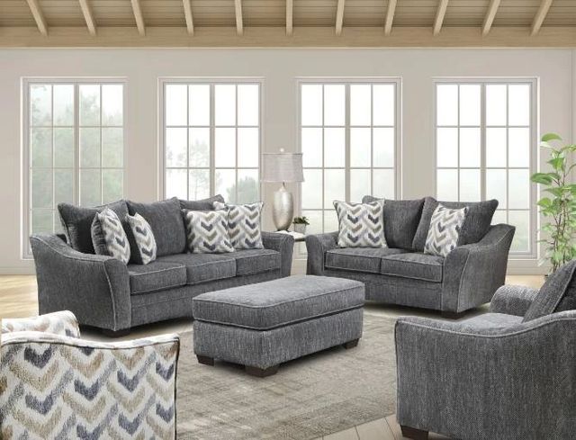 Behold™ Home Shuman Charcoal Loveseat-1