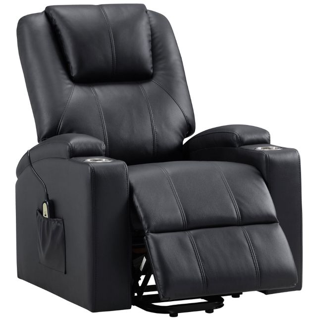 Coaster® Armstrong Black Power Lift Recliner-0