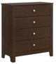 Elements International Sami Espresso Youth Chest-0