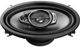 Pioneer A-Series 4"x 6" Black Coaxial Speakers (Pair)-2