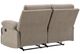 Signature Design by Ashley® Side-Swipe Mocha Manual Reclining Loveseat-5