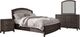 Liberty Furniture Avalon 4-Piece Coffee Bean King Upholstered Bedroom Set -0