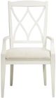 Riverside Furniture Myra Paperwhite Upholstered Dining Arm Chair-2