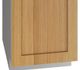 U-Line® Integrated Solid Panel Ready 15" Built-In Wine Storage-1