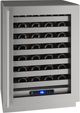 U-Line® 5-Class 24" 5.2 Cubic Feet Stainless Steel Wine Storage-0