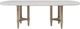 Bernards Citrus Heights Cement/Sand Triad Double Pedestal Dining Table-1