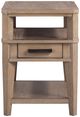 Parker House® Breckenridge Medium Brown Chairside Table-4
