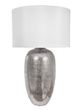 A & B Home Chrome/White 18" Table Lamp-0