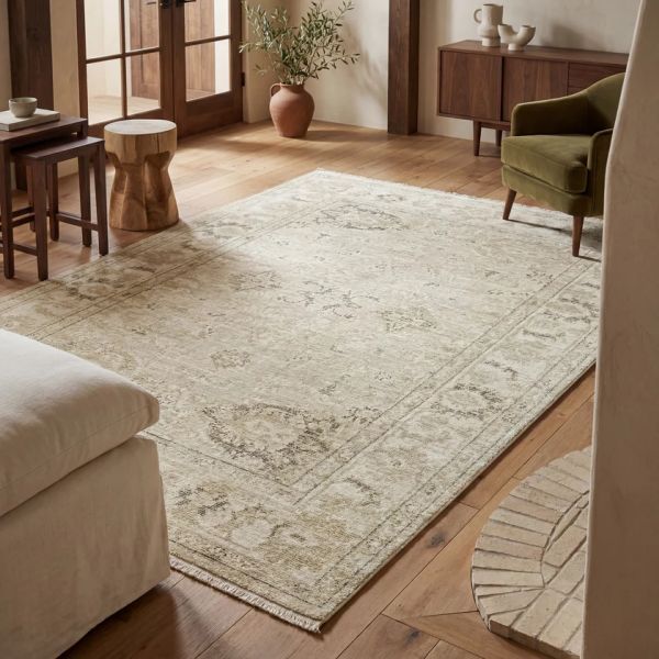 Oriental Weavers™ Caroline Beige 5'x8' Style 1 Area Rug-3