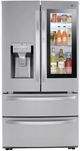 LG 36 in. 27.8 Cu. Ft. Print Proof Stainless Steel French Door Refrigerator-1