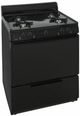 Premier 30" Black Freestanding Gas Range-2