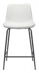 Zuo® Byron White Counter Chair-1