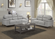 Mazin Furniture Mischa Silver Gray Loveseat-4