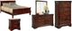 Signature Design by Ashley® Alisdair 5-Piece Dark Brown Queen Sleigh Bed Set-0