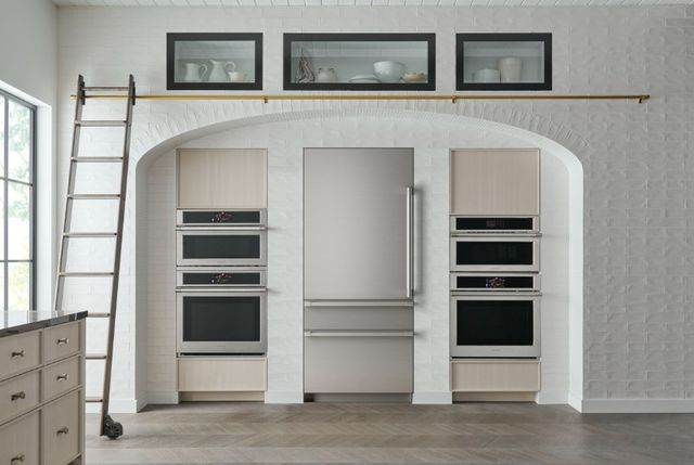 Monogram 36 Panel-Ready Built-In French Door Refrigerator