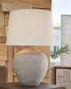 Signature Design by Ashley® Dreward Distressed Gray Table Lamp-1