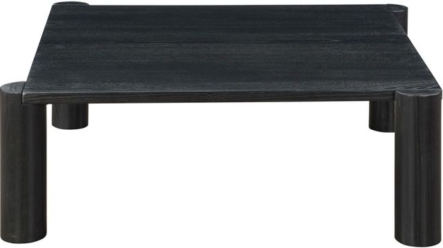 Moe's Home Collection Post Black Ash Coffee Table-1