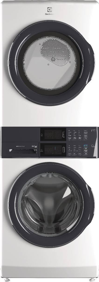 Electrolux Laundry Tower™ White  Electric Laundry Center, 5.1 Cu. Ft. Washer, 8.0 Cu. Ft. Dryer-0