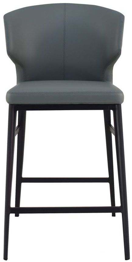 Moe's Home Collection Delaney Grey Counter Stool-0