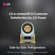 LG 36" 26.6 Cu. Ft. PrintProof™ Stainless Steel Side by Side Refrigerator-1