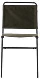 Powell® Wade Black/Green Dining Chair-3