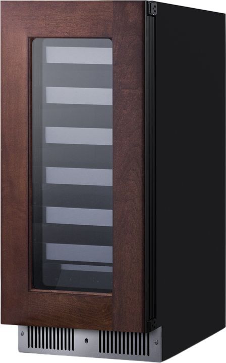 Summit® 15" 1.8 Cu. Ft. Panel Ready Built-In Wine Cooler-1