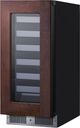 Summit® 1.8 Cu. Ft. Panel Ready Built-In Wine Cooler-1