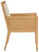 Currey & Company Santos Sea Sand Arm Chair-2