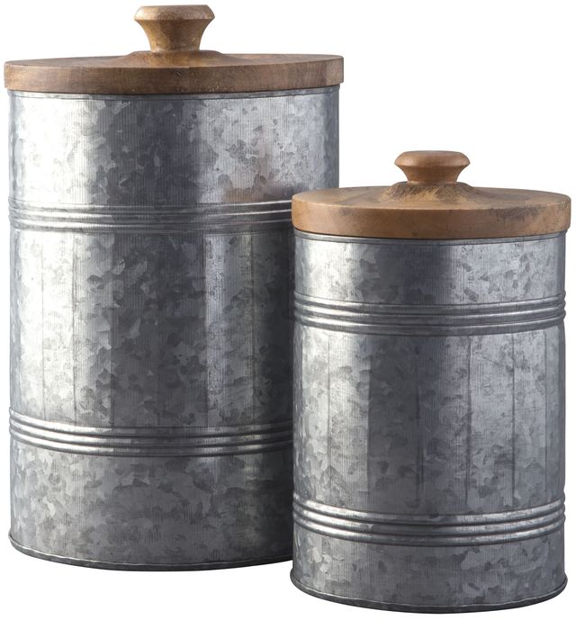 Signature Design by Ashley® Divakar Antique Gray Jar Set-0