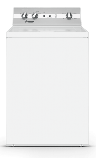 Huebsch® 3.2 Cu. Ft. White Agitator Top Load Washer