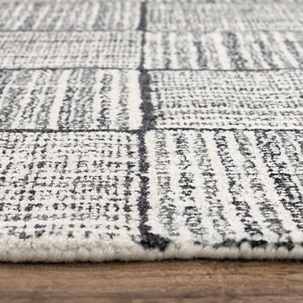 Rizzy Home Taylor Gray 5'x8' Rectangular Rug-4