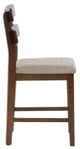 Powell® Daly Brown/Sand Counter Stool-4