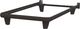Knickerbocker™ Bed Architecture™ emBrace™ 360 WrapAround™ Black Twin Bed Support System-0