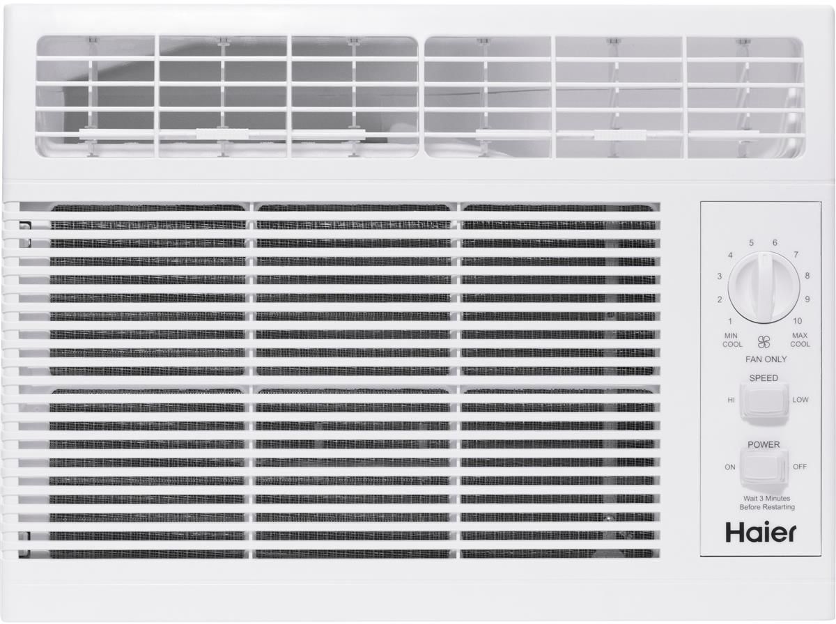 Outlet NEW HAIER 5050 BTU Mechanical Window Air Conditioner