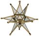 A & B Home Gold 7" Star Candle Holder-0