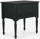 Magnolia Home by Joanna Gaines Corinne Black Nightstand-0