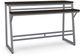 Amisco Customizable Crawford Solid Birch Console Table with Metal Frame -0